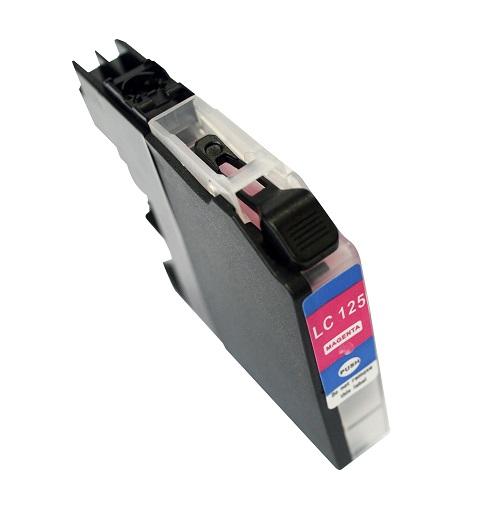 Compatible Brother LC125M Magenta Hi Cap Ink Ctg [LC125XLM]