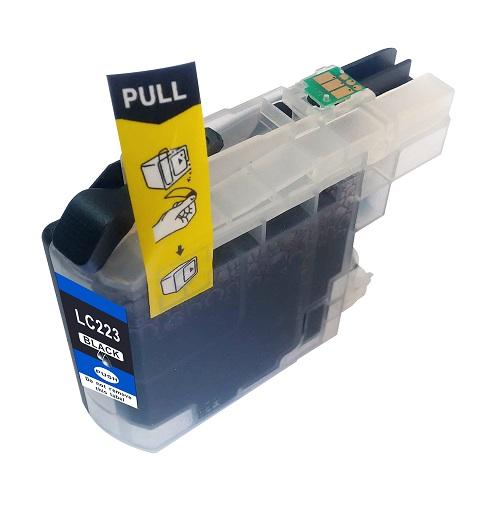 Compatible Brother LC223BK Black Std Cap Ink Ctg