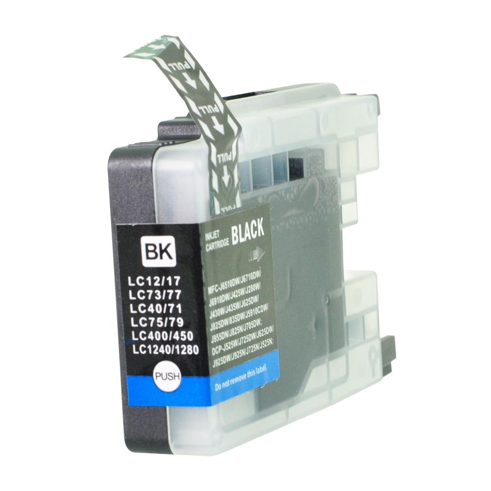Compatible Brother LC1280BK High Yield Black Ink Ctg [LC1220/1240BK]
