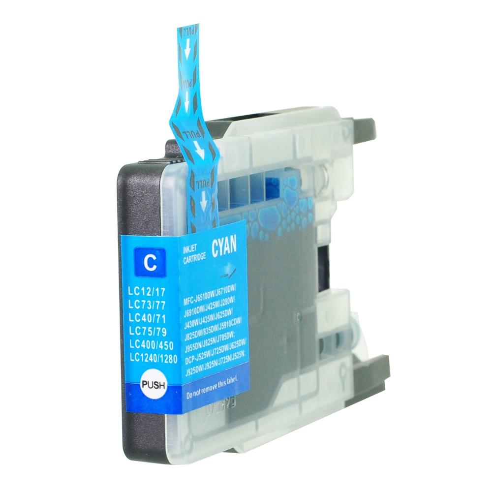 Compatible Brother LC1280C High Yield Cyan Ink Ctg [LC1220/1240C]
