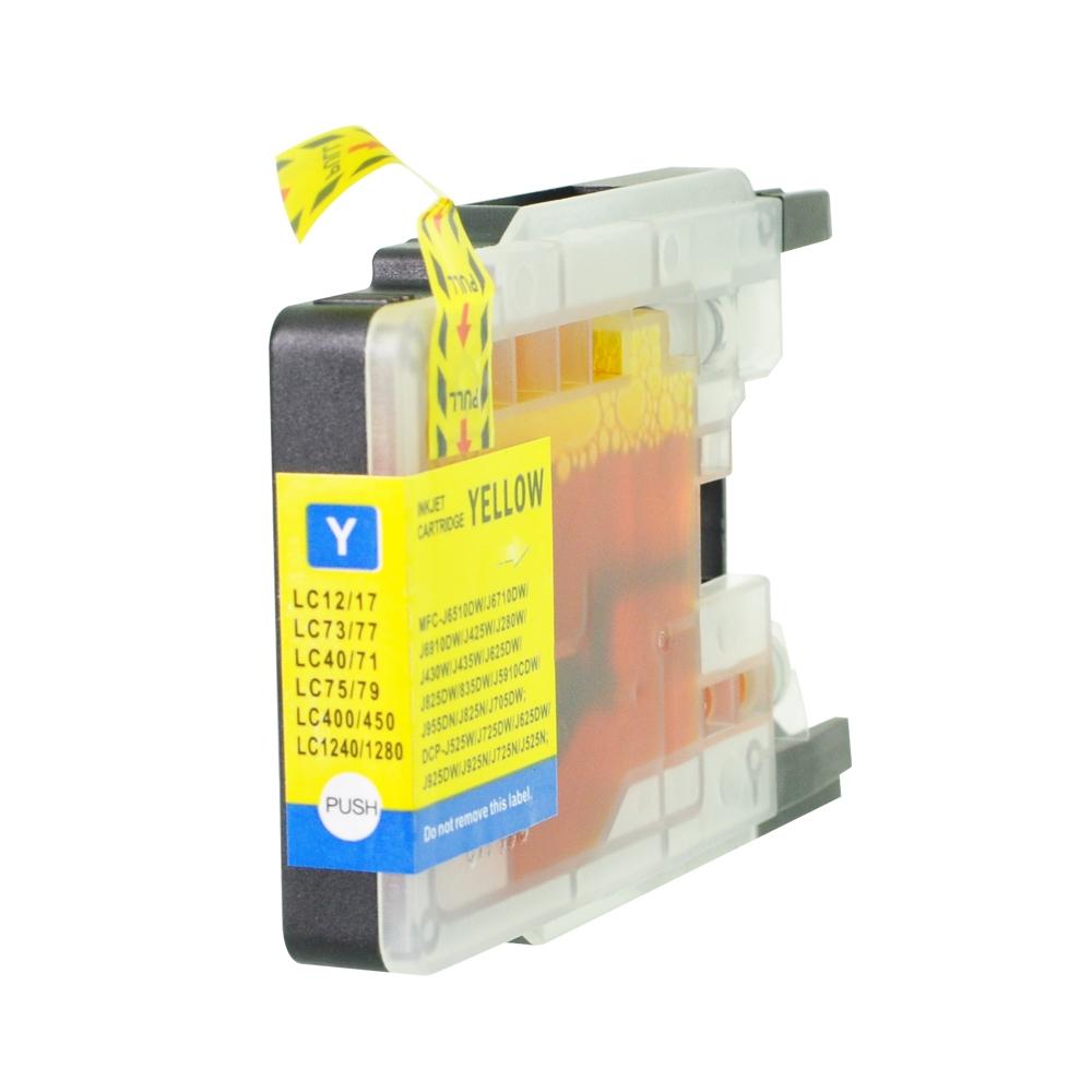 Compatible Brother LC1280Y High Yield Yellow Ink Ctg [LC1220/1240Y]