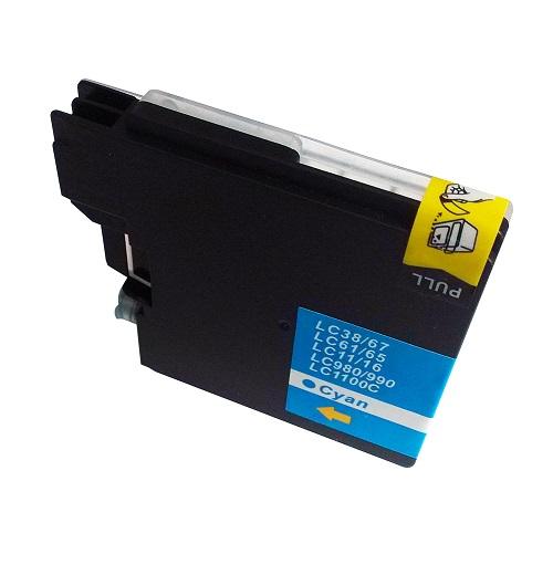 Compatible Brother MFC290C Cyan Ink LC1100C also for LC980C [LC980/1100C]