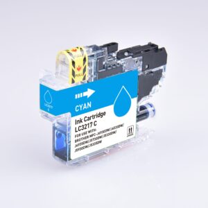 Compatible Brother LC3217C Cyan Ink Ctg 9ml Ink 550 Pages
