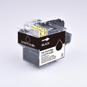 Compatible Brother LC3219XLBK Black Hi Cap Ink Ctg 68ml Ink 3000 Pages