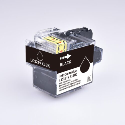 Compatible Brother LC3219XLBK Black Hi Cap Ink Ctg 68ml Ink 3000 Pages