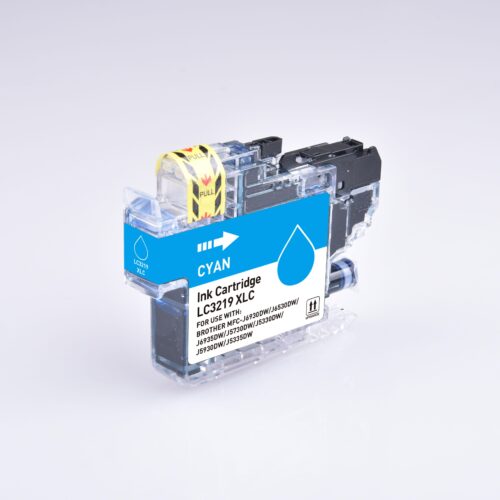 Compatible Brother LC3219XLC Cyan Hi Cap Ink Ctg 17ml Ink 1500 Pages