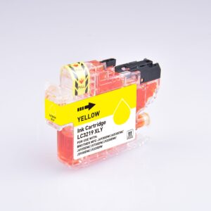 Compatible Brother LC3219XLY Yellow Hi Cap Ink Ctg 17ml Ink 1500 Pages