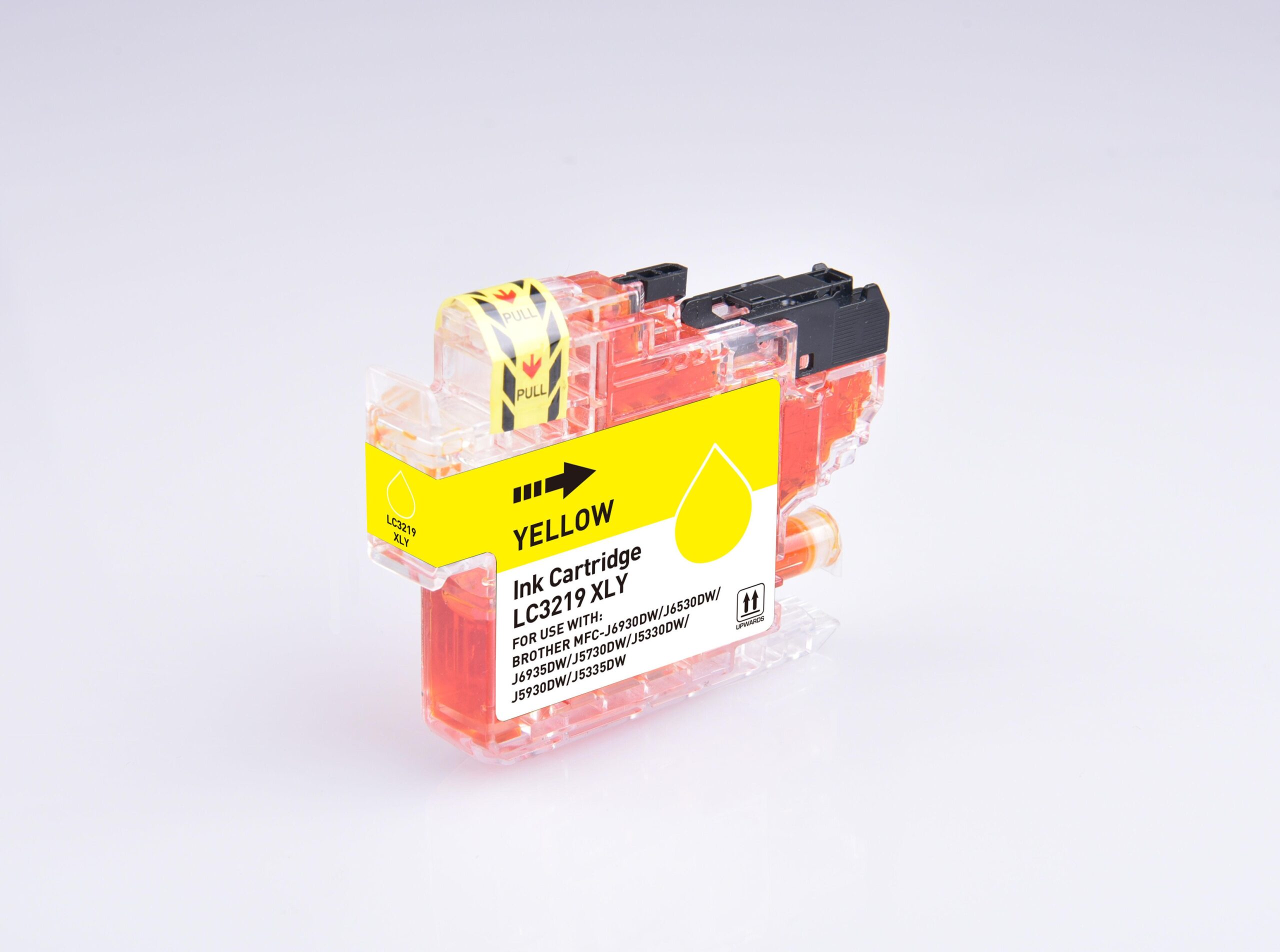 Compatible Brother LC3219XLY Yellow Hi Cap Ink Ctg 17ml Ink 1500 Pages