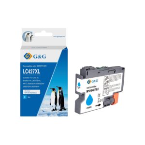 Compatible Brother LC427XLC High Capacity Cyan Ink Cartridge 54ml