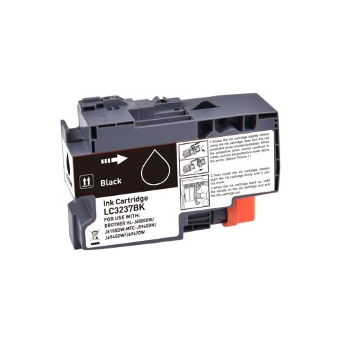Compatible Brother LC3237BK Black Ink Ctg 65ml Ink 3000 Pages
