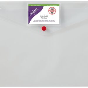 Snopake Polyfile ID A4 Clear- 5 Files