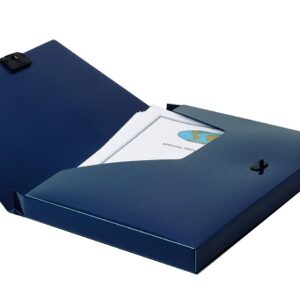Snopake DocBox 25 A4 Dark Blue (Single)