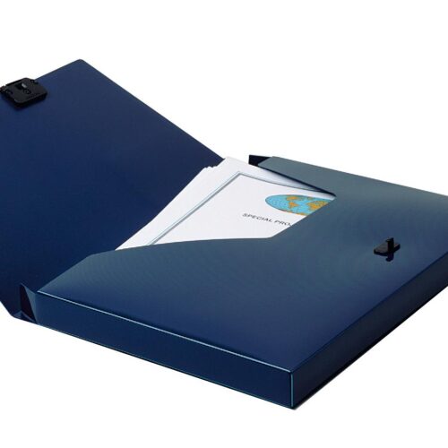 Snopake DocBox 25 A4 Dark Blue (Single)
