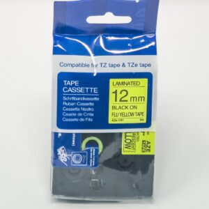 Compatible Brother P-Touch TZe-C31 Labelling Tape Cassette Black on Fluorescent Yellow also for TZ-C31