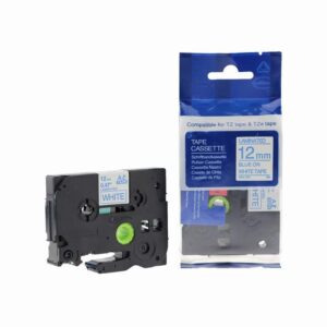 Compatible Brother P-Touch TZe-233 Labelling Tape Cassette Blue on White also for TZ-233
