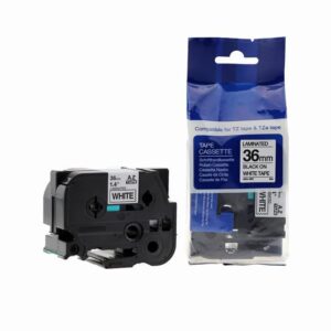 Compatible Brother P-Touch TZe-261 Labelling Tape Cassette Black on White also for TZ-261