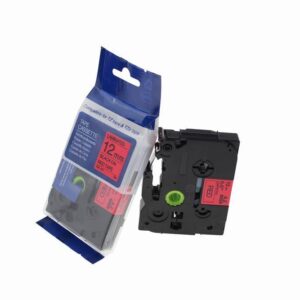 Compatible Brother P Touch TZe-431 (YT-431) Labelling Tape Cassette Black on Red also for TZ-431