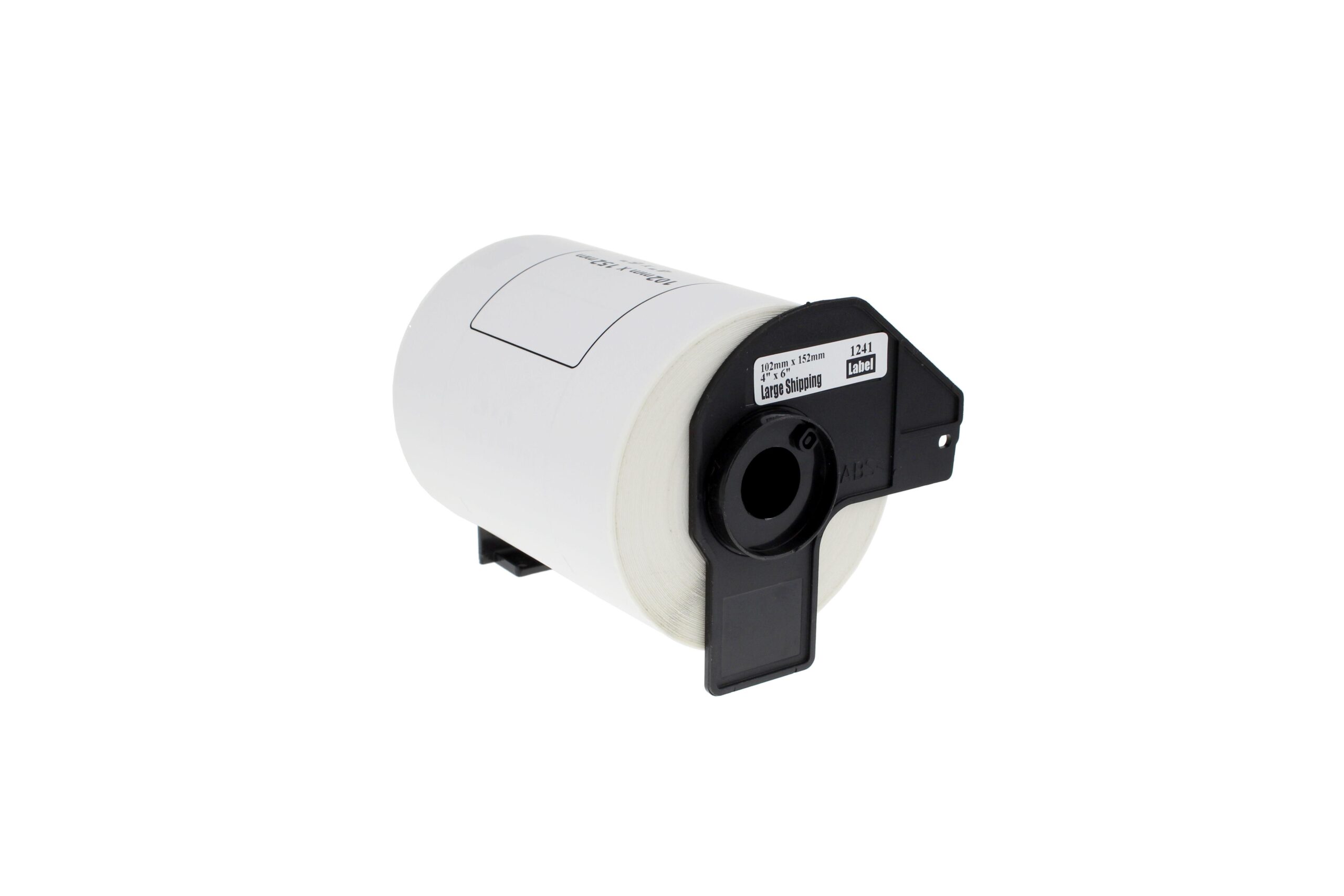 Compatible Brother DK-11241 Large White Paper Shipping Labels Roll of 200 (102mm x 152mm)