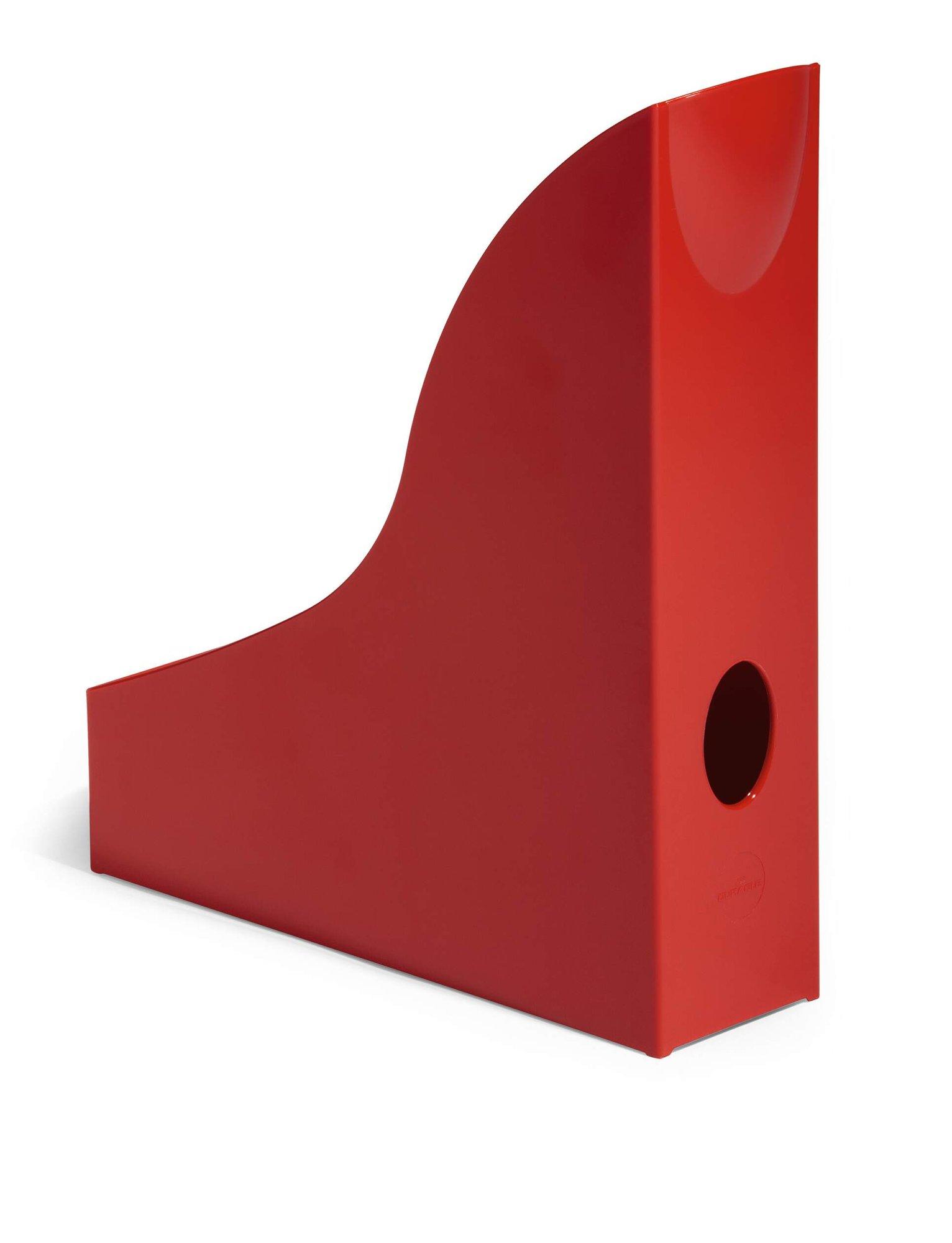 Durable Magazine Rack BASIC Red