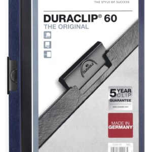 Durable DURACLIP 60 A4 Midnight Blue (25)