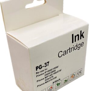 Remanufactured Canon IP1800 PG-37 Black Ink Ctg 2145B001
