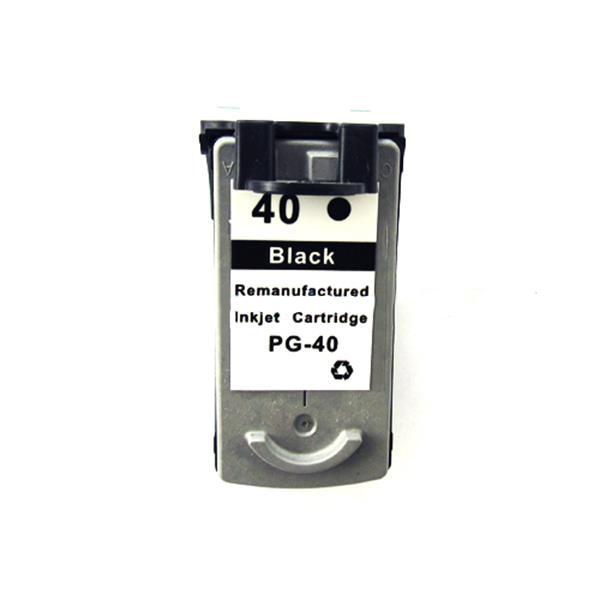 Remanufactured Canon Pixma IP1600 PG-40 Black Inkjet Ctg [R-PG-40] 0615B001
