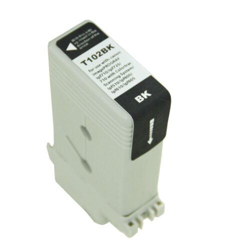 Compatible Canon PFI-102BK Black Ink Ctg