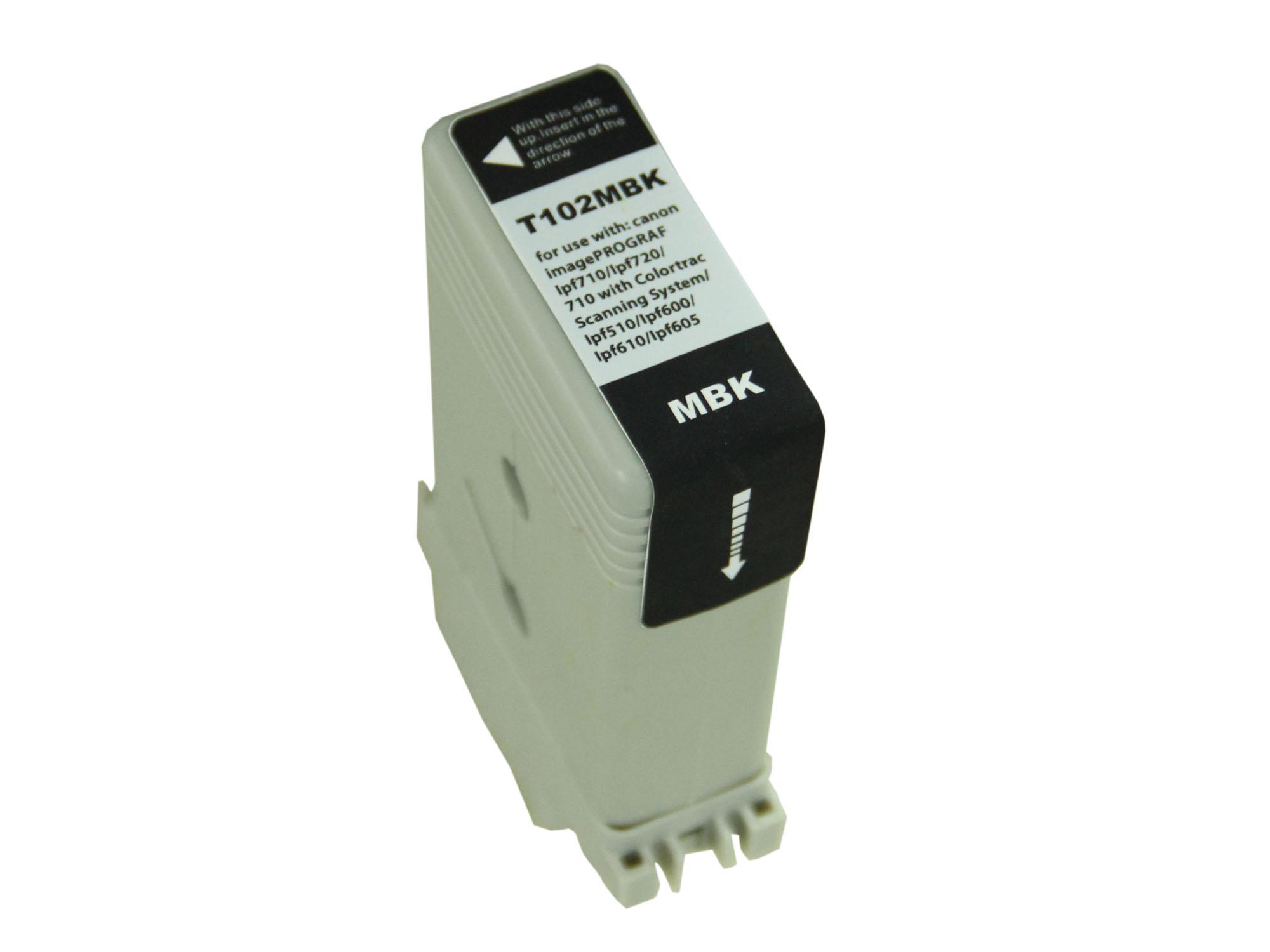 Compatible Canon PFI-102MBK Matte Black Ink Ctg
