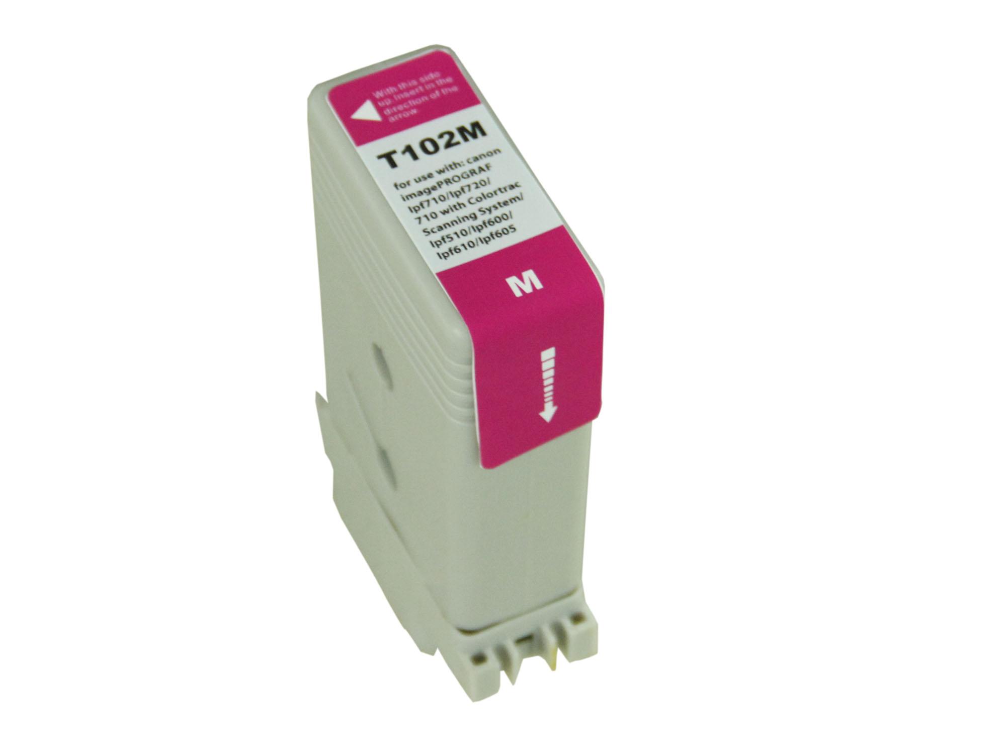 Compatible Canon PFI-102M Magenta Ink Ctg