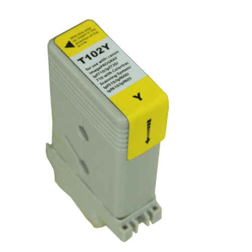 Compatible Canon PFI-102Y Yellow Ink Ctg