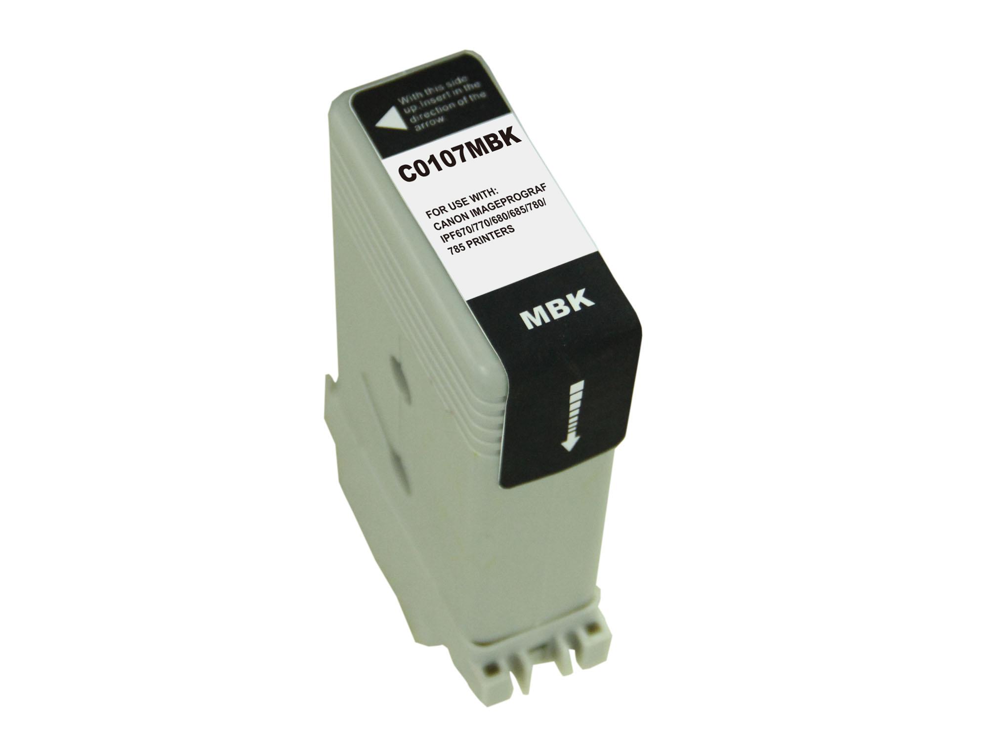 Compatible Canon G+G PFI-107MBK Matte Black Ink Ctg