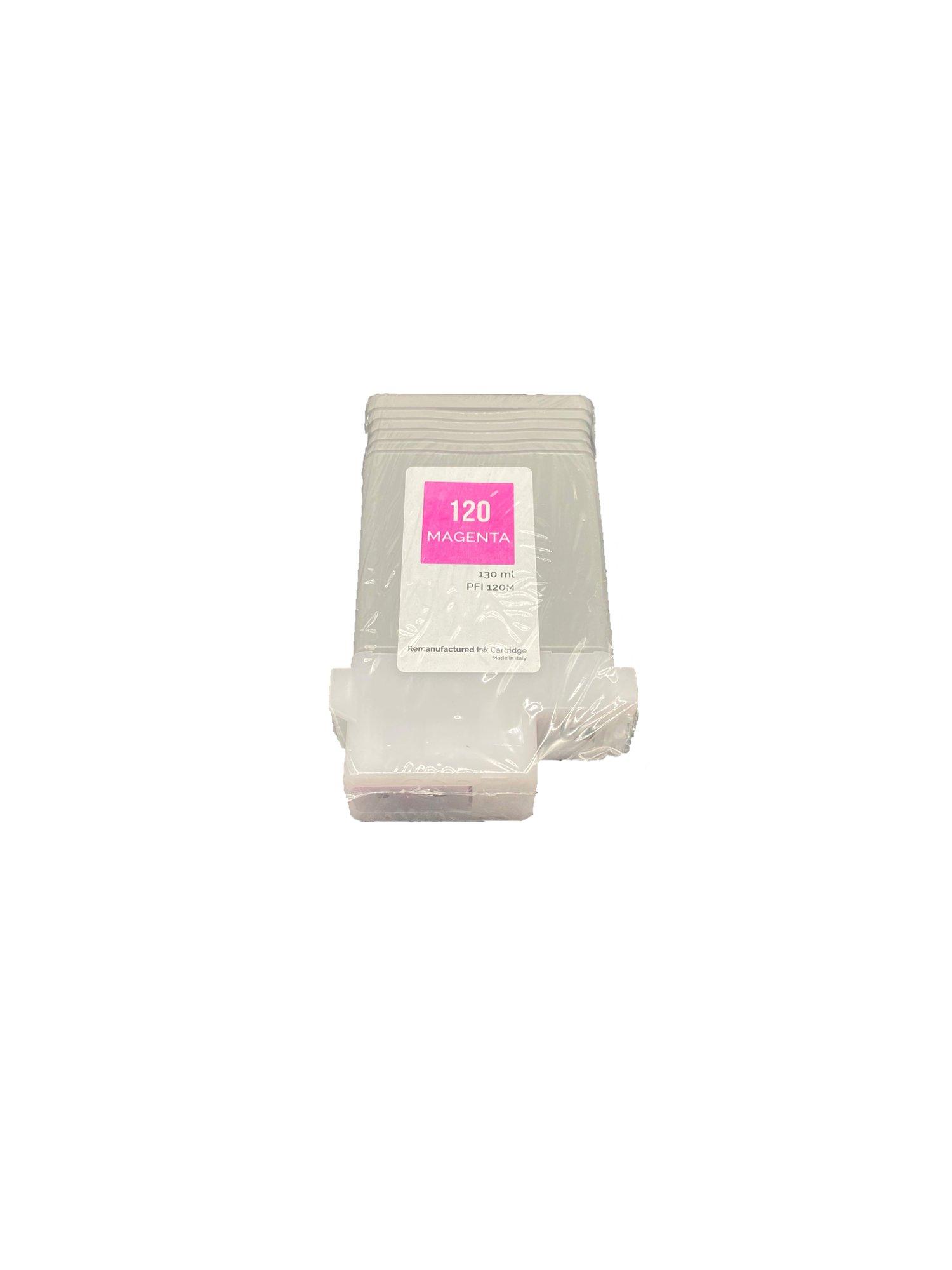 Remanufactured Canon PFI-120M Magenta Ink Cartridge
