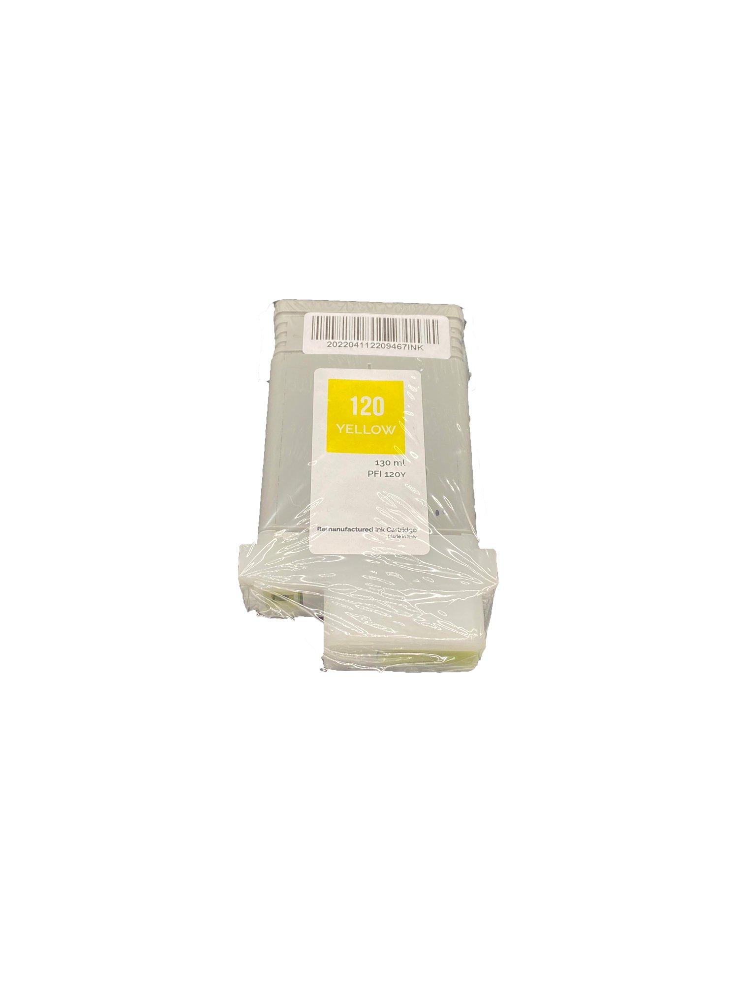 Remanufactured Canon PFI-120Y Yellow Ink Cartridge