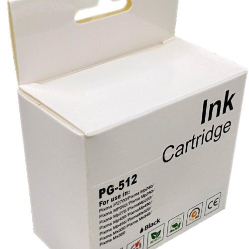 Remanufactured Canon PG512 High Yield Black Ink Ctg [R-PG-512]