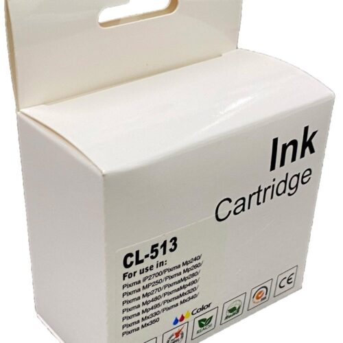 Remanufactured Canon CL513 High Yield Tri Colour Ink Ctg [R-CL-513]