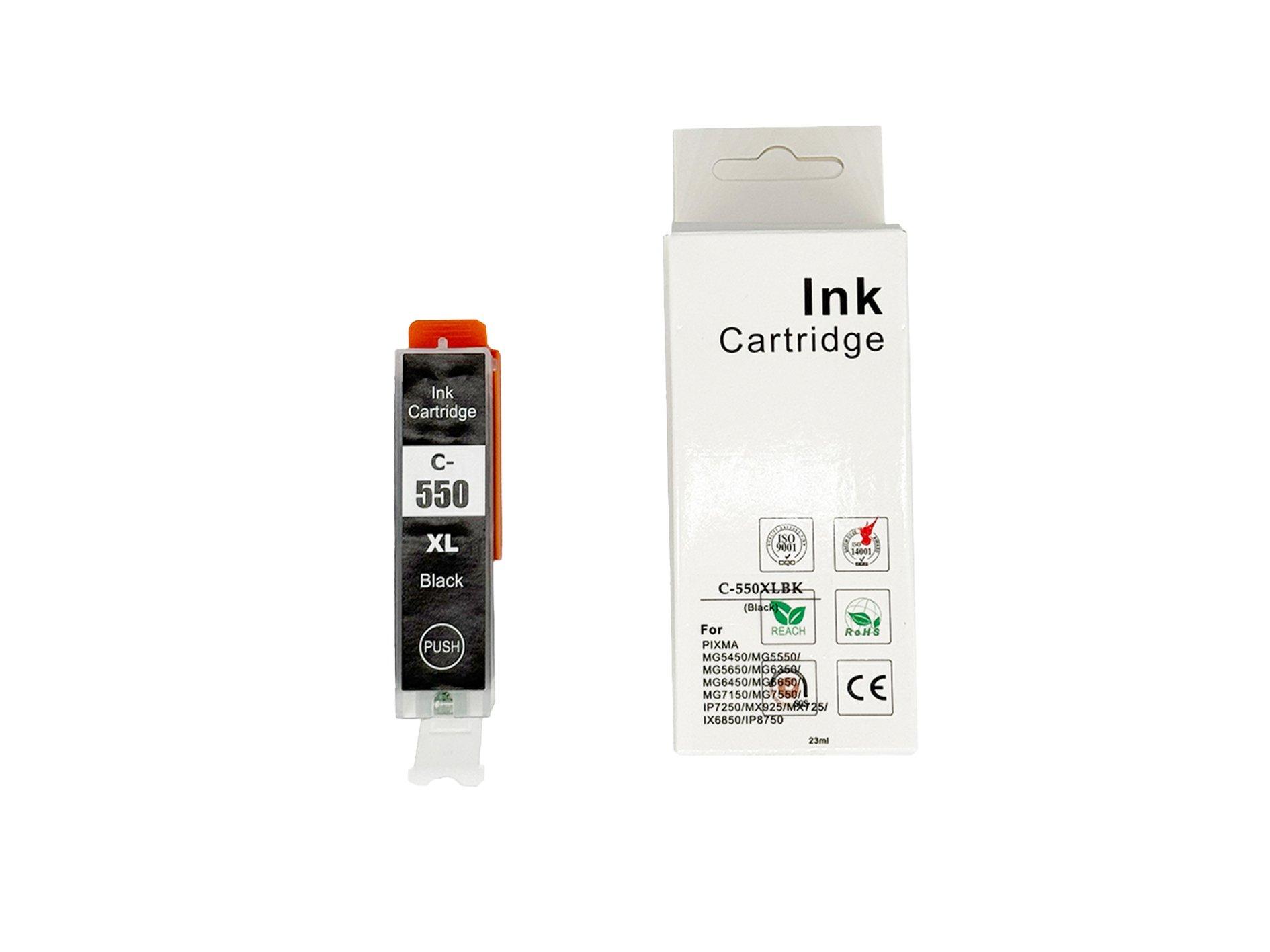Compatible Canon IP7250 PGI-550 XLBK Black Ink Ctg [CP-550BK XL]