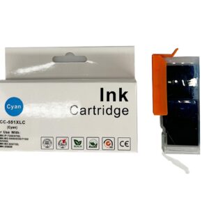 Compatible Canon IP7250 CLI-551 XLC Cyan Ink Ctg [CC-551C XL]