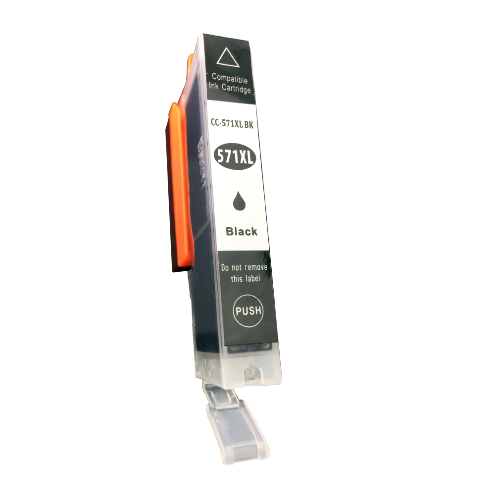 Compatible Canon CLI-571XLBK High Yield Black Ink Ctg 0331C001