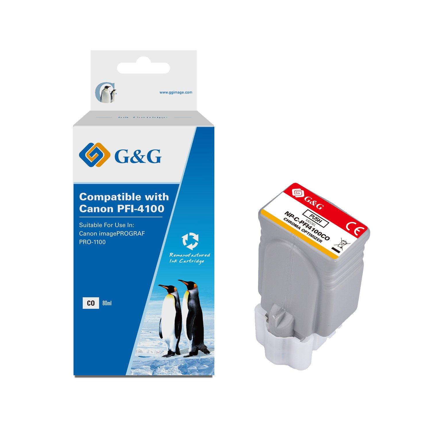 Compatible Canon G+G PFI-4100CO Chroma Optimiser Ink Cartridge 6787C001