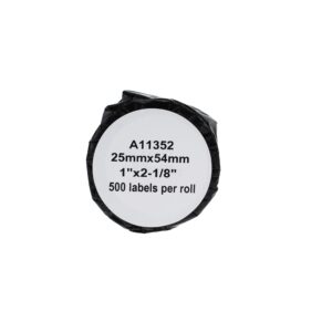 Compatible Dymo 11352 Large Return Address Labels (Paper) Pack of 500 S0722520 (25mm x 54mm)