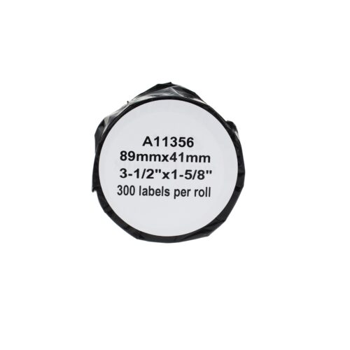 Compatible Dymo 11356 Small Name Badge Labels (Paper) Pack of 300 S0722560 (89mm x 41mm)