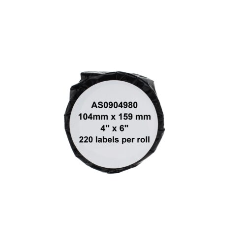 Compatible Dymo S0904980 Ex Large Shipping Labels 4XL (Paper) Pack of 220 (104mm x 159mm)