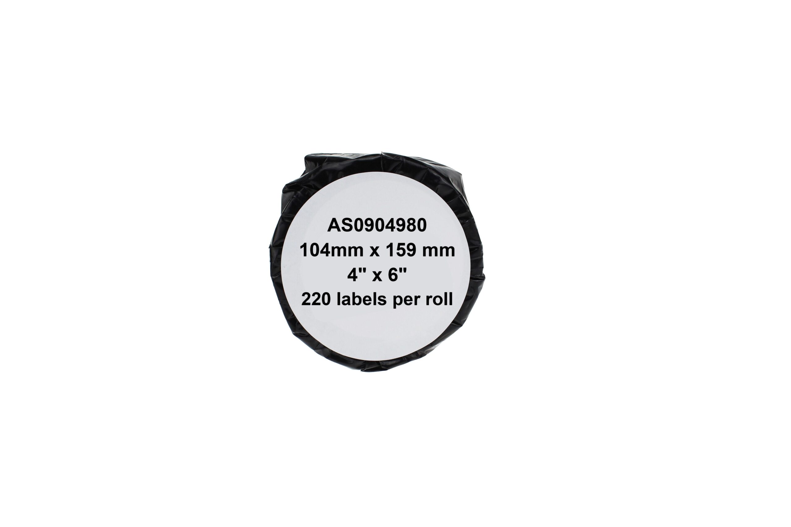 Compatible Dymo S0904980 Ex Large Shipping Labels 4XL (Paper) Pack of 220 (104mm x 159mm)