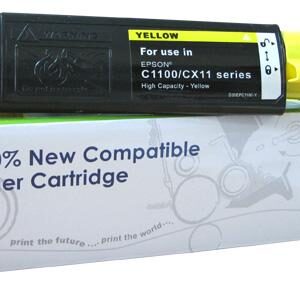 Compatible Epson C1100 Yellow Toner Ctg SO50187