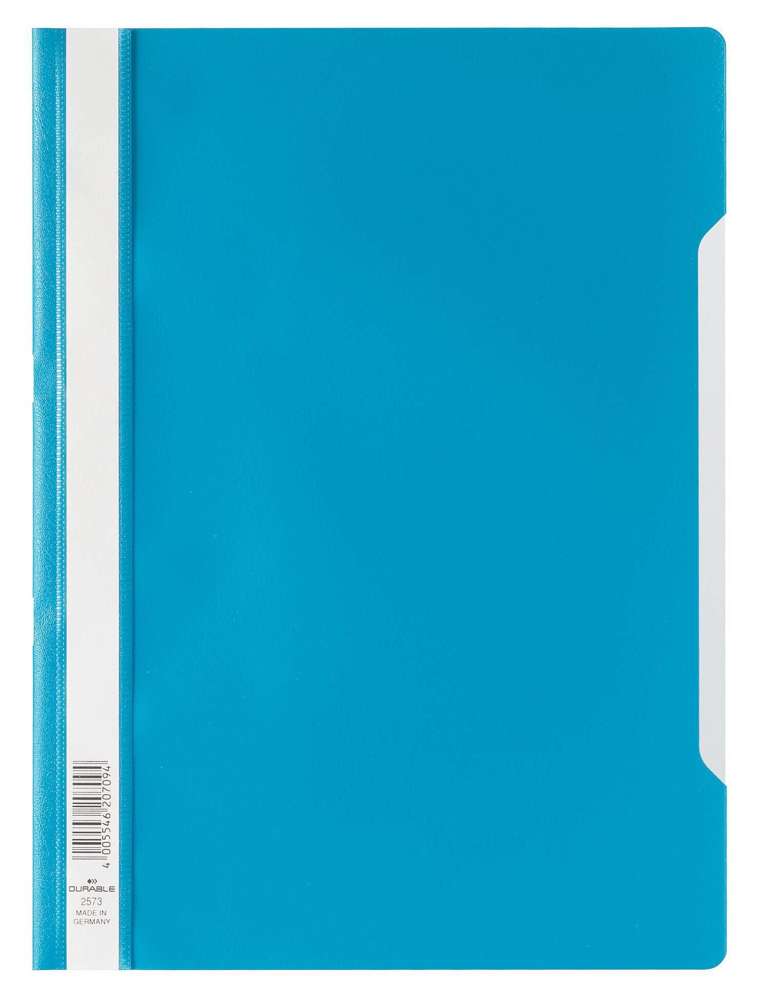 Durable Clear View A4 Folder Blue (25)