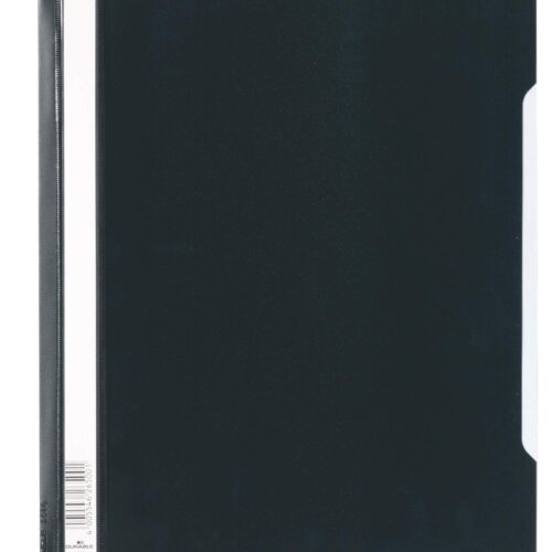 Durable Clear View A4 Folder Black (50)