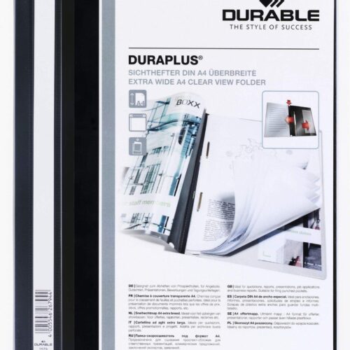 Durable DURAPLUS A4+ Folder Black (25)