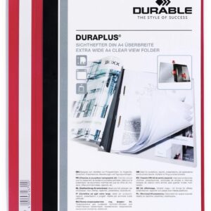 Durable DURAPLUS A4+ Folder Red (25)