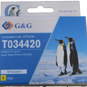 Compatible Epson G+G T0344 Yellow Ink Ctg T034440