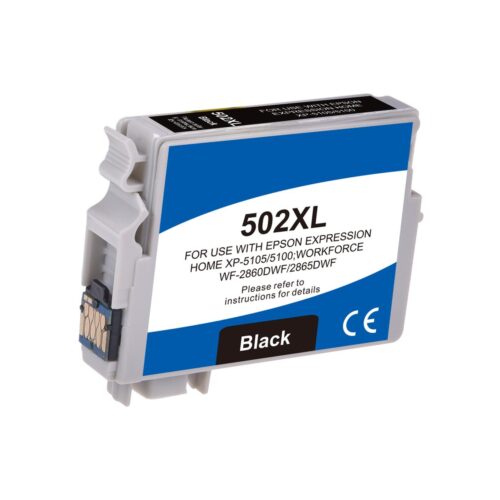 Compatible Epson G+G 502XLBK Hi Cap Black Ink Ctg C13T02W14010